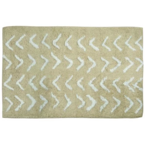MSV Tapis De Bain Coton 50x80cm Berbera - Beige 1 MSV Tapis De Bain Coton 50x80cm Berbera - Beige