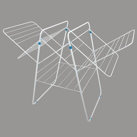 MSV Etendoir à Linge Accordéon Extensible 33m Blanc - Blanc 1 MSV Etendoir à Linge Accordéon Extensible 33m Blanc - Blanc