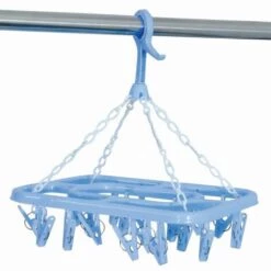 MSV Sechoir à Sous-vêtements Rectangulaire Bleu - Bleu