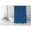 MSV Rideau De Douche Français Polyester 180x200cm MARIANNE Bleu - Bleu