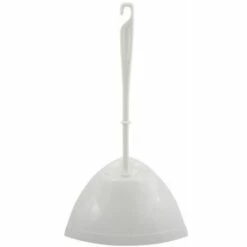 MSV Brosse Wc Avec Support D'angle PP Blanc - Blanc