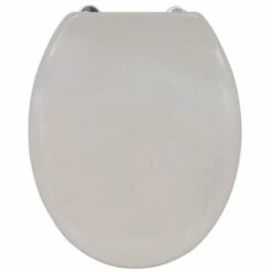 MSV Abattant WC Thermo Dur Taupe - Charnières PS - Taupe