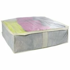 MSV Housse Sac De Rangement Aéré Multi-usages Gris - Gris