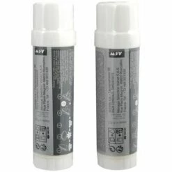 MSV Lot De 2 Bâtons De Nettoyage Pour Semelle De Fer à Repasser - Blanc