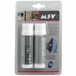 MSV Lot De 2 Bâtons De Nettoyage Pour Semelle De Fer à Repasser - Blanc -Promos MSV Magasin 30532175 4