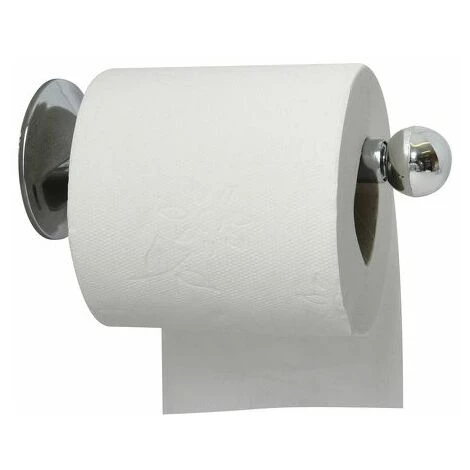 MSV Porte Rouleau Papier Wc Ou Serviettes Mural Acier Chromé - Chromé 2 MSV Porte Rouleau Papier Wc Ou Serviettes Mural Acier Chromé - Chromé – Image 2