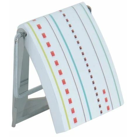 MSV Porte Rouleau Papier Wc Mural Inox & MDF PLUIE DE COULEURS Multi-couleur - Multicolor 1 MSV Porte Rouleau Papier Wc Mural Inox & MDF PLUIE DE COULEURS Multi-couleur - Multicolor