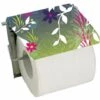 MSV Porte Rouleau Papier Wc Mural MDF & Inox LANGKAWI Multi-couleurs - Multicolor
