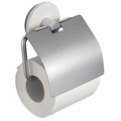 MSV Porte Rouleau Papier Wc Mural Céramique & Zinc MALTA Gris - Gris