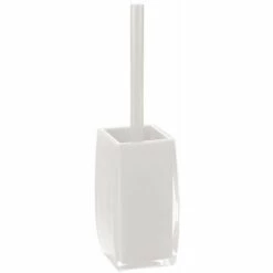 MSV Brosse Wc Avec Support AS ANZIO Blanc - Blanc