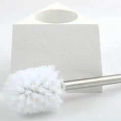 MSV Lot De 4 Accessoires De Salle De Bain En Polyrésine SUEZ Blanc - Blanc 8 MSV Lot De 4 Accessoires De Salle De Bain En Polyrésine SUEZ Blanc - Blanc -Promos MSV Magasin 32591274 4