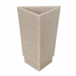 MSV Lot De 4 Accessoires De Salle De Bain En Polyrésine SUEZ Sable - Beige -Promos MSV Magasin 32591279 5