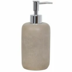 MSV Lot De 4 Accessoires De Salle De Bain En Ciment BRASILIA - Taupe -Promos MSV Magasin 32591302 4