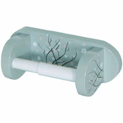 MSV Dérouleur WC MDF/Polypropylène Motif Arbre Japonais 23 X 8,30 X 10 Cm