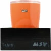 Brosse à Dents Msv "tahiti" Polyirrirresin En Couleur Orange