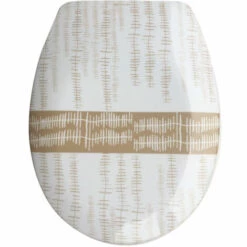 MSV Abattant WC Ons En Duroplast Avec Softclose, Plastique, Multicoloré, 30 X 20 X 15 Cm