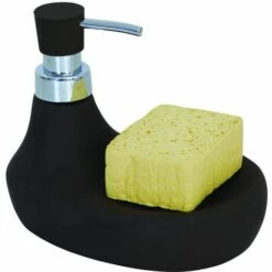 MSV DISTRIBUTEUR DE SAVON / PORTE-ÉPONGE CHOCOLAT MARBELLA