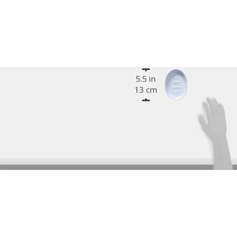 MSV PORTE-SAVON KANDY BLEU CLAIR 2 MSV PORTE-SAVON KANDY BLEU CLAIR â Image 2