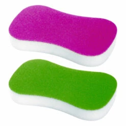 MSV JEU DE 2 ÉPONGES DE NETTOYAGE