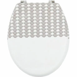 MSV SIÈGE WC MDF BENTO CHARNIÈRES INOX