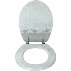 MSV SIÈGE WC MDF ALADDIN CHARNIÈRES INOX -Promos MSV Magasin 33437666 3