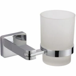 Gobelet MSV En Laiton Chromé Et Métal De Couleur Argentée 12,4 X 9,8 X 16 Cm