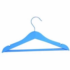 MSV Lot De 6 Cintres En Bois Pour Enfant Multicolor - Bleu -Promos MSV Magasin 34056052 3