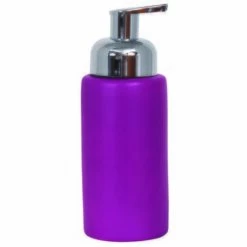 MSV Distributeur De Savon Mousse Céramique KYOTO Violet - Violet