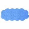 MSV Tapis Fond De Baignoire Caoutchouc 44X92cm Bleu - Bleu