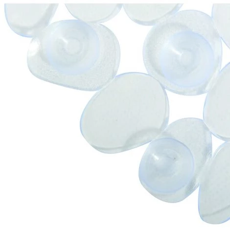 MSV Tapis Fond De Baignoire PVC GALETS 39x99cm Transparent - Transparent 4 MSV Tapis Fond De Baignoire PVC GALETS 39x99cm Transparent - Transparent – Image 4