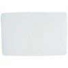 MSV Tapis Fond De Baignoire Caoutchouc 35x53cm Blanc - Blanc