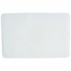 MSV Tapis Fond De Baignoire Caoutchouc 35x53cm Blanc - Blanc