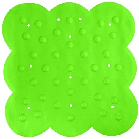 MSV Tapis Fond De Douche Caoutchouc 54x54cm Vert Pistache - Vert 1 MSV Tapis Fond De Douche Caoutchouc 54x54cm Vert Pistache - Vert