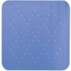 MSV Tapis Fond De Douche Caoutchouc Design 54x54cm Bleu - Bleu