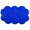 MSV Lot De 4 Tapis Antiderapants De Douche Ou Baignoire PVC NUAGES 14,5x9cm Bleu Marine - Bleu