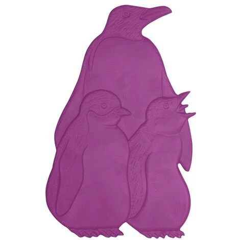 MSV Lot De 5 Stickers Figurines Antidérapantes De Douche Ou Baignoire Caoutchouc Pinguoins 9,2x15cm Multicolor - Multicolor 2 MSV Lot De 5 Stickers Figurines Antidérapantes De Douche Ou Baignoire Caoutchouc Pinguoins 9,2x15cm Multicolor - Multicolor – Image 2
