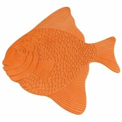 MSV Lot De 5 Stickers Figurines Antidérapantes De Douche Ou Baignoire Caoutchouc Poissons 16,5x16cm Multicolor - Multicolor -Promos MSV Magasin 35344705 5