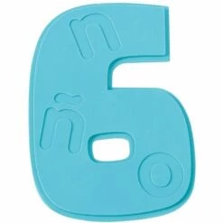 MSV Lot De 10 Tapis Antiderapants De Douche Ou Baignoire Caoutchouc Chiffres Multicolor - Multicolor -Promos MSV Magasin 35344709 5