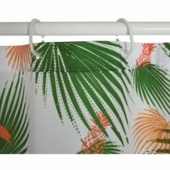 MSV Rideau De Douche Polyester AMAZONIA 180x200cm QUALITÉ PREMIUM Multiclor - Anneaux Inclus - Multicolor -Promos MSV Magasin 38718802 3
