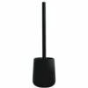MSV Brosse Wc Avec Support Céramique MAONIE Noir Mat - Noir
