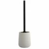 MSV Brosse Wc Avec Support Céramique MAONIE Blanc Mat - Blanc