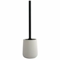 MSV Brosse Wc Avec Support Céramique MAONIE Blanc Mat - Blanc