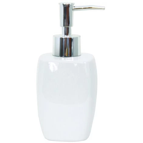 MSV Ensemble 4 Accessoires De Salle De Bain Céramique CLASSIC Blanc - Blanc 4 MSV Ensemble 4 Accessoires De Salle De Bain Céramique CLASSIC Blanc - Blanc – Image 4