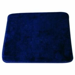 MSV Tapis De Bain Acrylique Avec Semelle En Latex 40x60cm Bleu Marine - Bleu