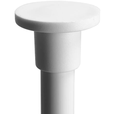 MSV Etagère De Douche D'angle Auto-portée 125-245cm Blanc Telescopique - Sans Perçage - 4 Tablettes - Blanc 3 MSV Etagère De Douche D'angle Auto-portée 125-245cm Blanc Telescopique - Sans Perçage - 4 Tablettes - Blanc – Image 3