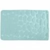 MSV Tapis De Bain Microfibre PEBBLE 40x60cm Vert Pastel - Vert
