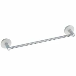 MSV Porte Serviettes Mural En Zinc MALTA - Gris