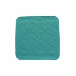 MSV 140206 Tapis Fond De Bain Caoutchouc + Carbonate De Calcium Bleu 54 X 54 X 0,1 Cm
