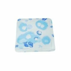 MSV 140185 Tapis De Bain PVC Coquillage 55 X 55 X 0,1 Cm