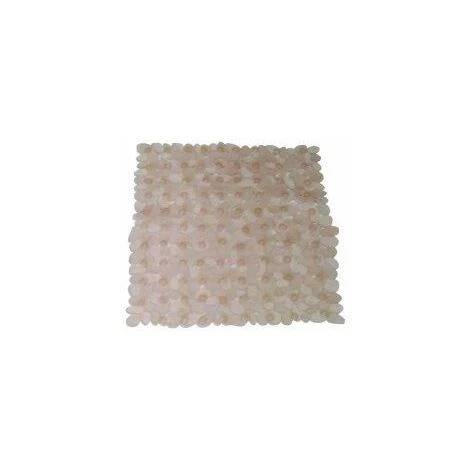 MSV 140180 Galet Tapis De Bain Acrylique + Latex Saumon 54 X 54 X 0,1 Cm 1 MSV 140180 Galet Tapis De Bain Acrylique + Latex Saumon 54 X 54 X 0,1 Cm